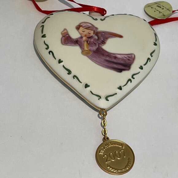 MJ Hummel 2007-2009 Christmas Ornaments Danbury Mint Exclusive Lot of 3 NIB - Picture 2 of 16